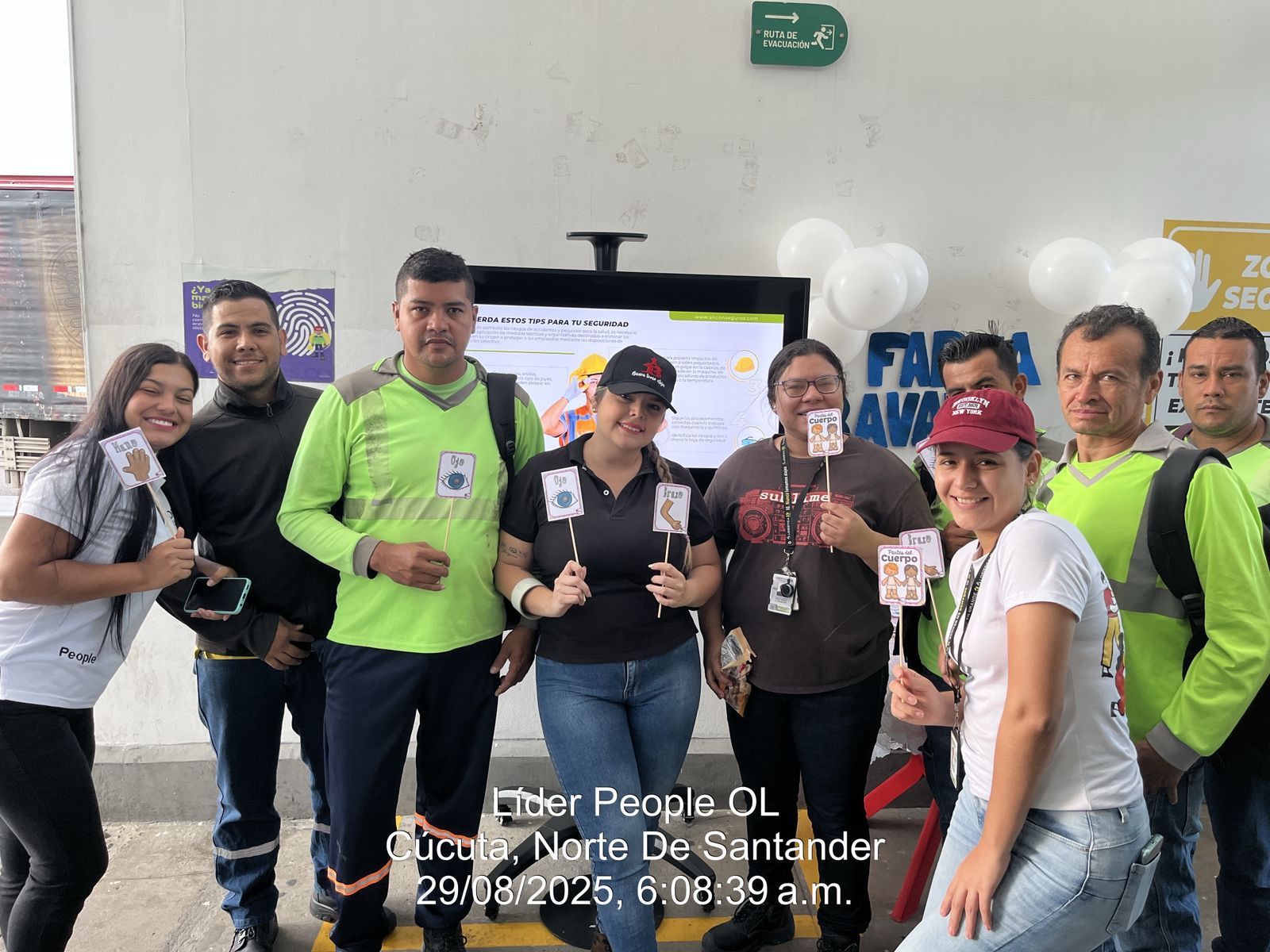 Evidencia de capacitación